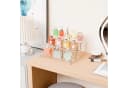 FOUORTUNATE-BEE Schreibtisch-Organizer Acryl 3 Ebenen Transparent Bild 1