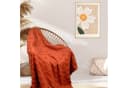 FOUORTUNATE-BEE Wohndecke Halloween 3D-Kürbismuster Orange Flanell Bild 5