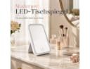ibettertec LED-Schminkspiegel Weiß mit einstellbarer Helligkeit Bild 1