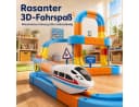 ibettertec Magnetspielbausteine Set 80-tlg. mit motorisiertem Auto Bild 1
