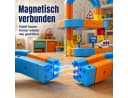 ibettertec Magnetspielbausteine Set 80-tlg. mit motorisiertem Auto Bild 4