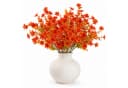 Luckice Kunstblumenstrauß 5er Set Orange Eukalyptus Bild 1