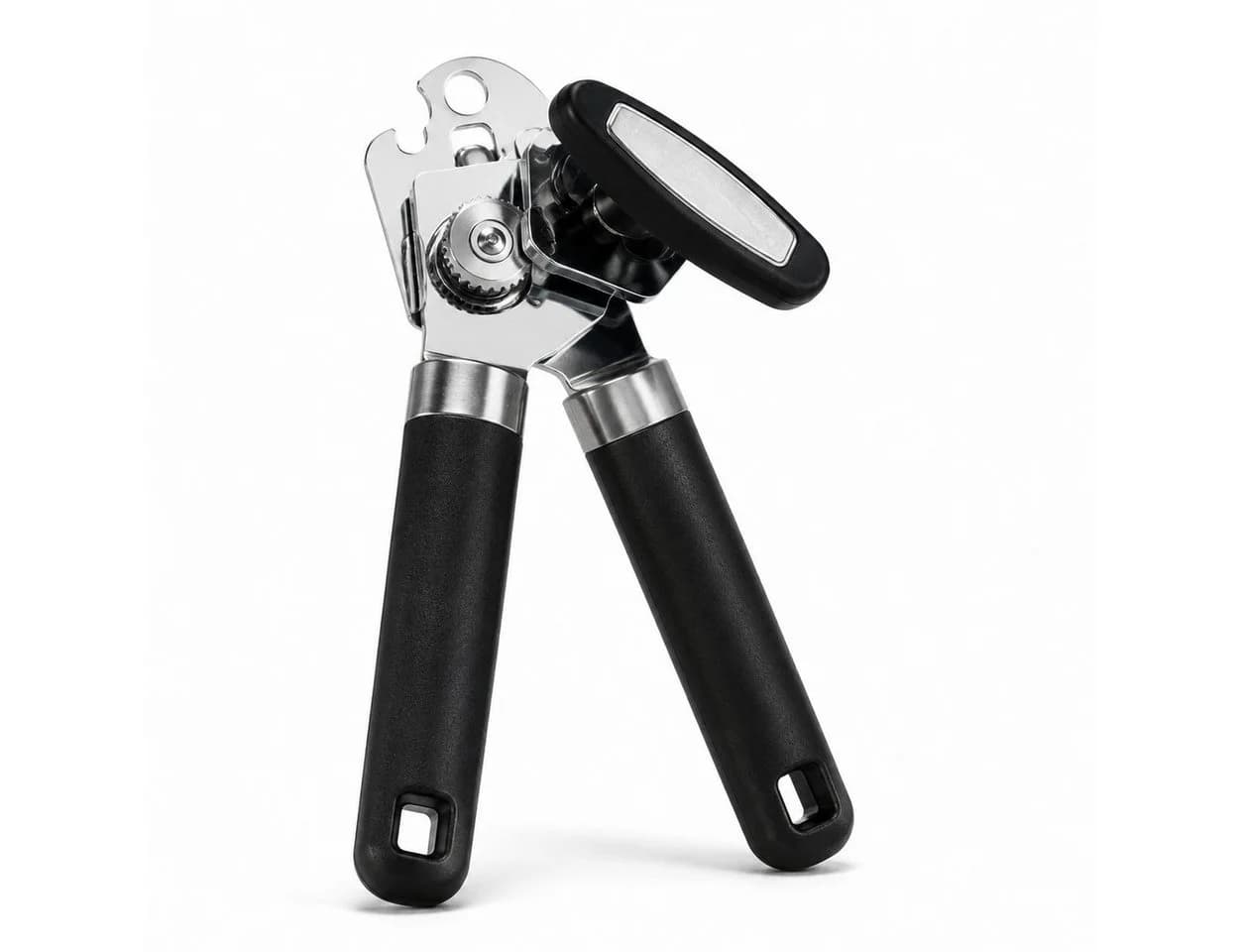 Luckice Multifunktionaler 3-in-1 Dosenöffner Edelstahl Schwarz - Bild 2