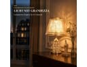 Fyrove LED Nachttischlampe Kristall Gold E27 inkl. 5W LED Bild 3
