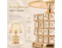 Fyrove LED Nachttischlampe Kristall Gold E27 inkl. 5W LED Bild 4