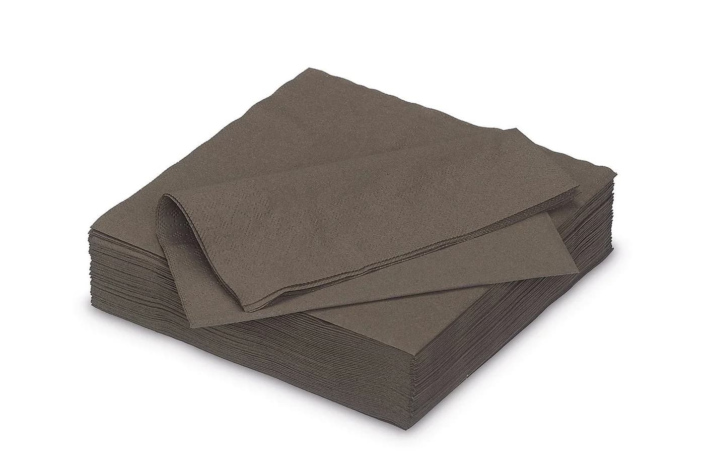 AVA Papierserviette 33x33cm 2-lagig Braun FSC-zertifiziert