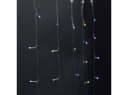 Nedis Smart-WLAN Vorhang-Lichterkette 180 RGB-LEDs IP65 Schwarz Bild 4
