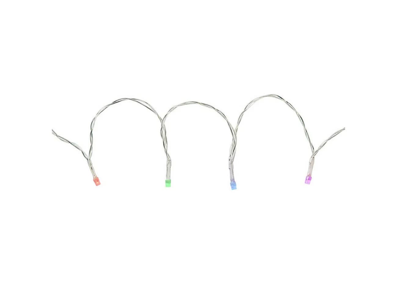 Nedis Smart-WLAN Vorhang-Lichterkette 180 RGB-LEDs IP65 Schwarz - Bild 5