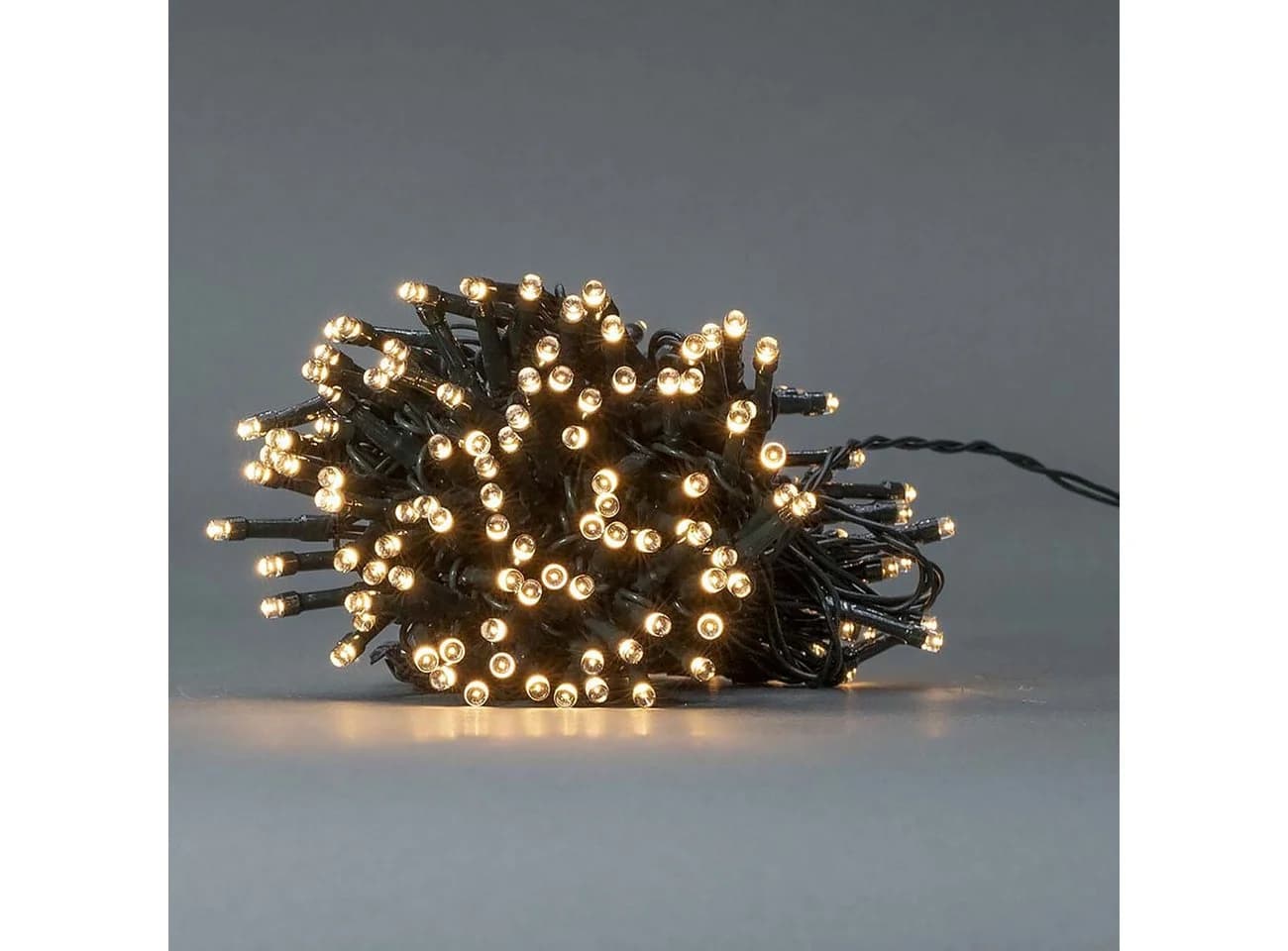 Nedis LED-Lichterkette 14,4m 192 LEDs Warmweiß Batterie IP44 - Bild 4
