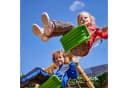 Wickey Elastische Kinderschaukel Blau EVA Kunststoff Bild 5