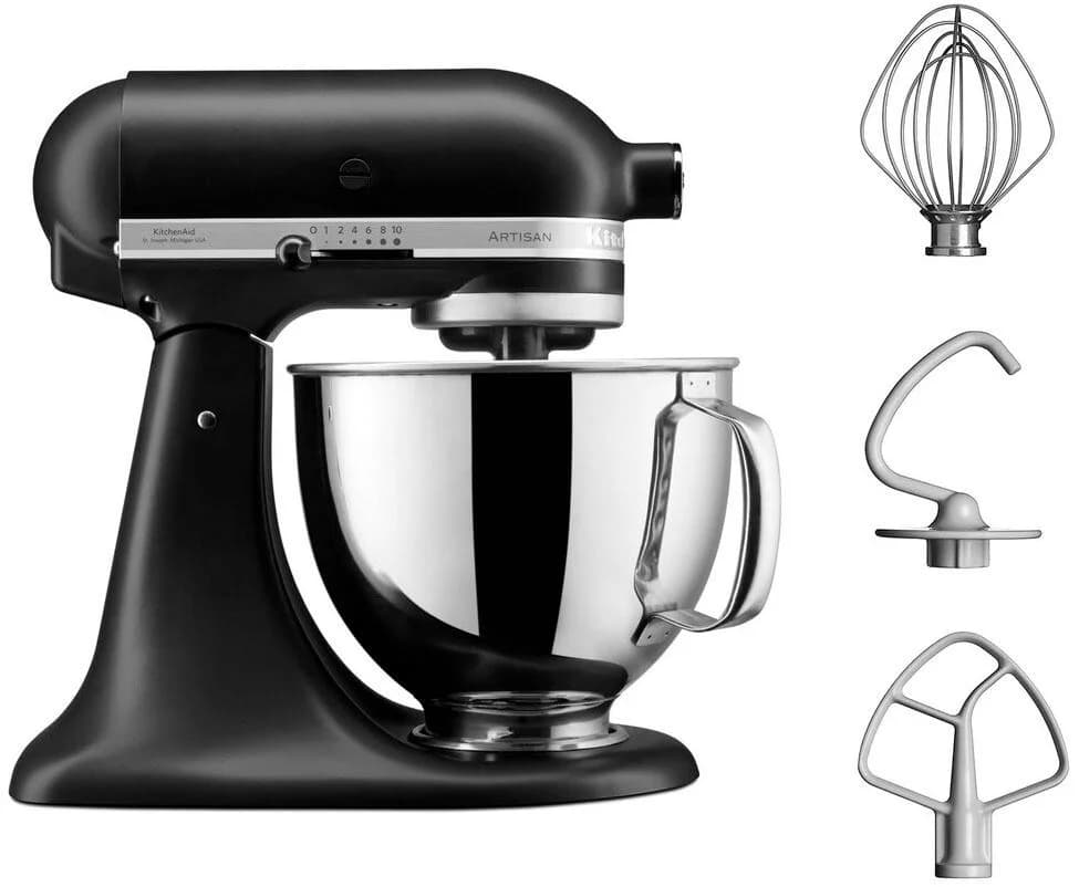 KitchenAid Küchenmaschine Artisan 5KSM125EER Schwarz