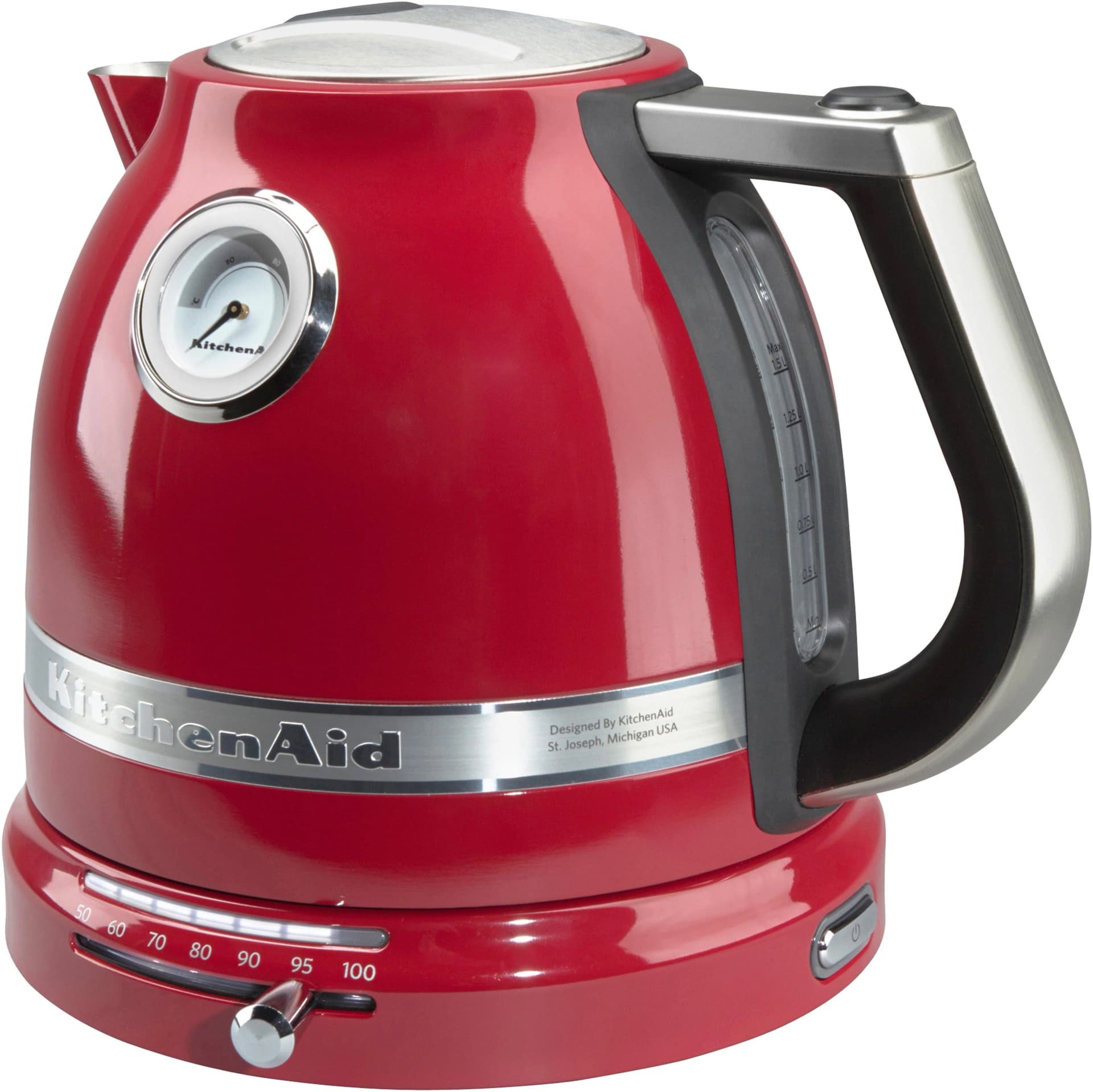 KitchenAid Wasserkocher Artisan Empire Rot 1,5 Liter