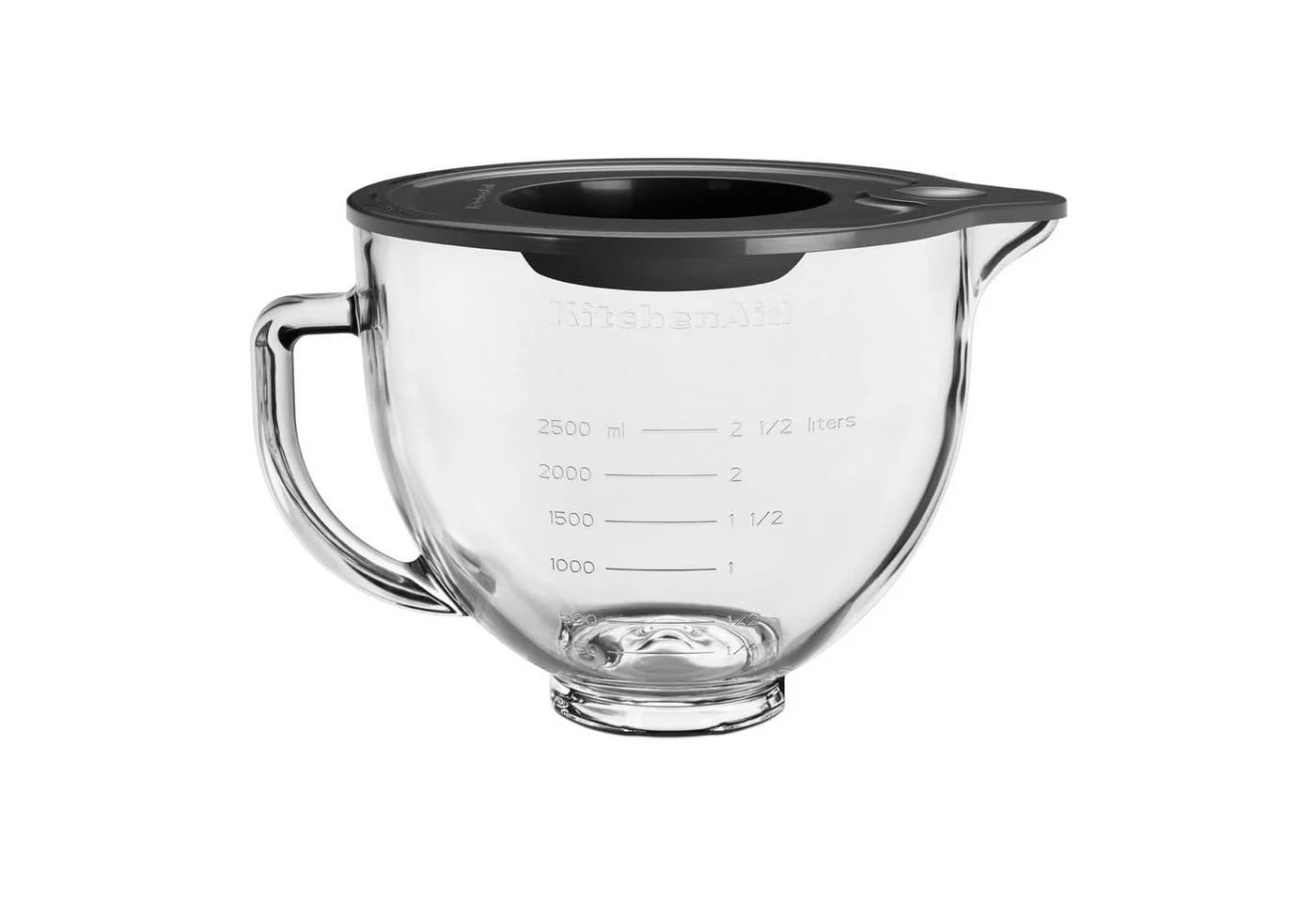 KitchenAid Glasschüssel 4,7 l transparent für Küchenmaschine