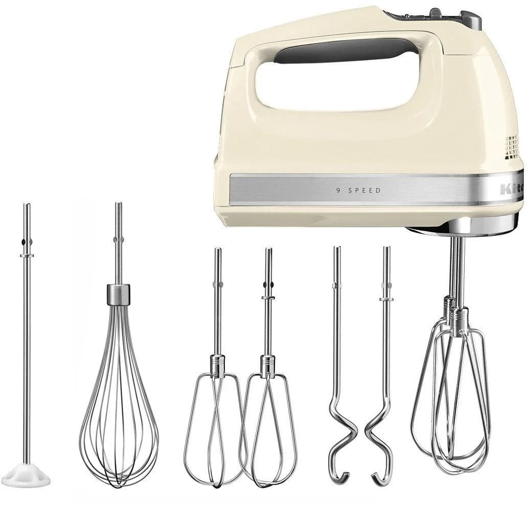 KitchenAid Handmixer 5KHM9212EAC ALMOND CREAM 9 Geschwindigkeitsstufen