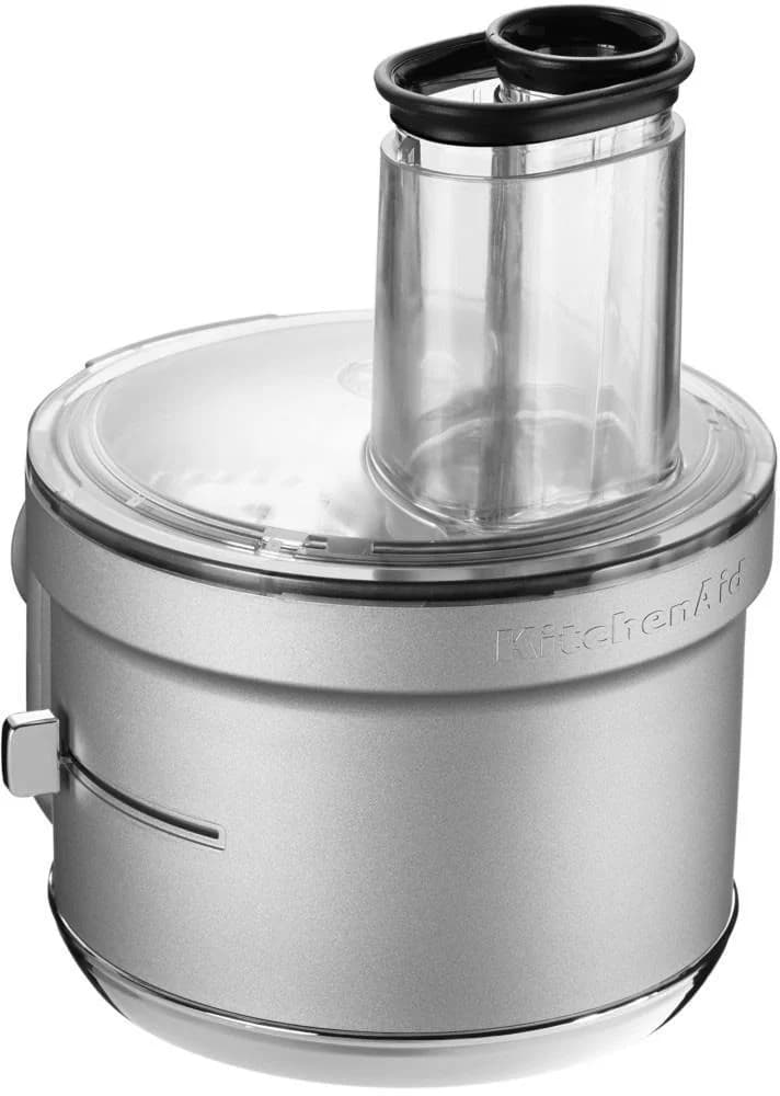 KitchenAid Zerkleinereraufsatz 5KSM2FPA Food-Processor-Vorsatz Silber