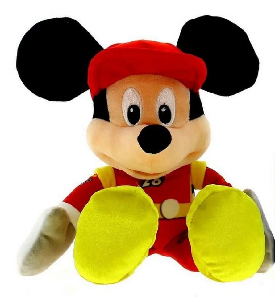 Disney Mickey Mouse Kuscheltier Bunt Micky und die flinken Flitzer