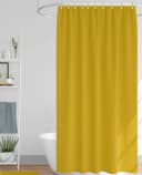 Urban Living Duschvorhang Gelb 180x200 cm Polyester Bild 2