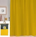 Urban Living Duschvorhang BARNEY'S Gelb Wasserdicht PEVA Bild 2