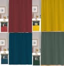 Urban Living Duschvorhang BARNEY'S Gelb Wasserdicht PEVA Bild 3