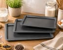 Urban Living Backblech Chef Traiteur 3er-Set Anthrazit Bild 1