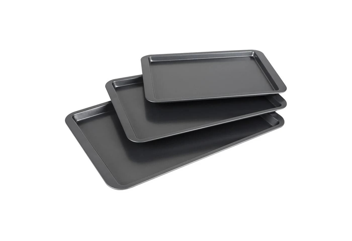 Urban Living Backblech Chef Traiteur 3er-Set Anthrazit - Bild 2