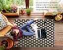 DomDeco Outdoorteppich UMAR Beige-Schwarz Rechteckig Bild 3