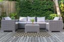 DomDeco Outdoorteppich UMAR Beige-Schwarz Rechteckig Bild 4