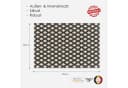DomDeco Outdoorteppich UMAR Beige-Schwarz Rechteckig Bild 5