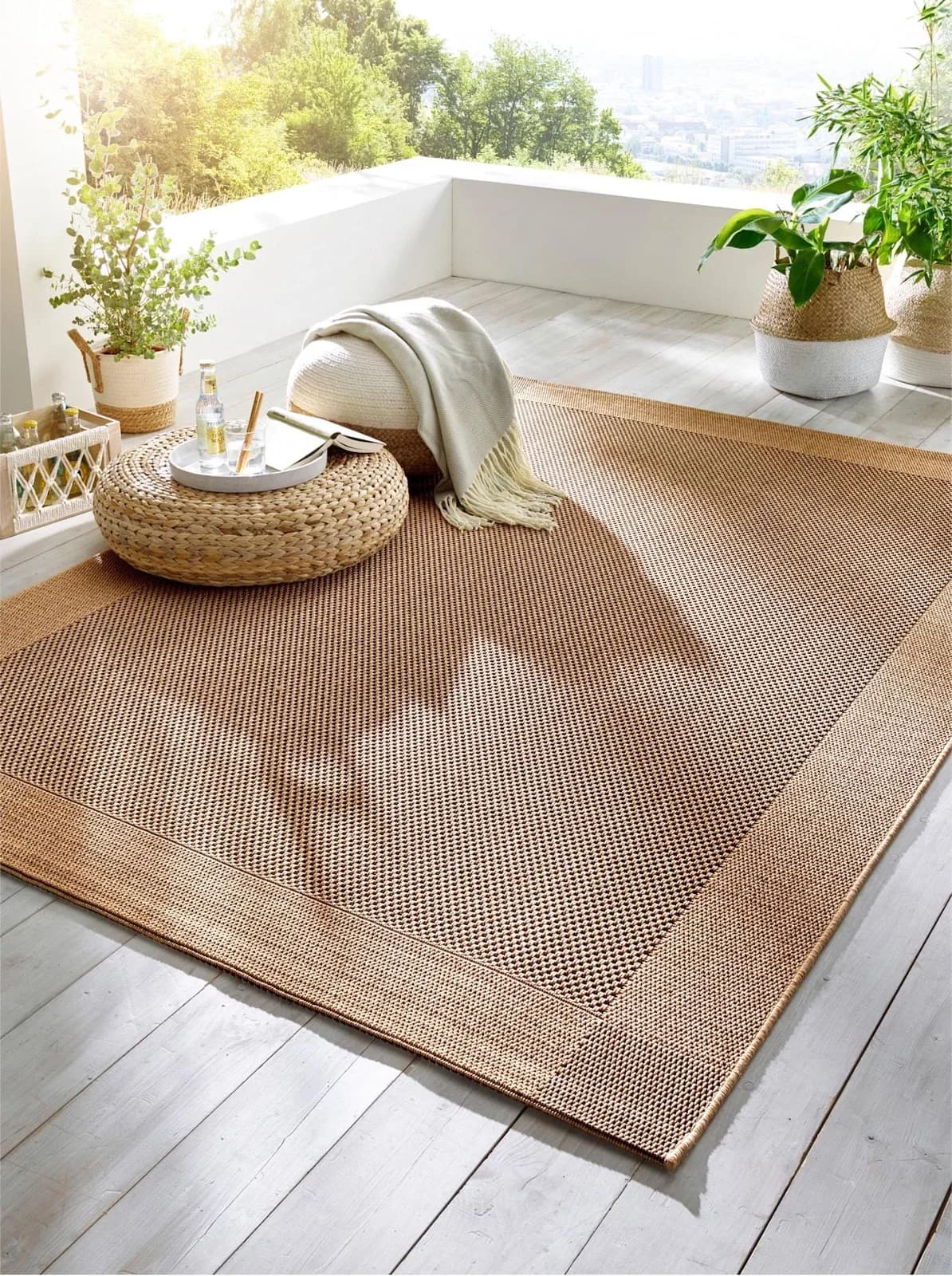 HEINE HOME Teppich Sisaloptik 80x150cm Polypropylen