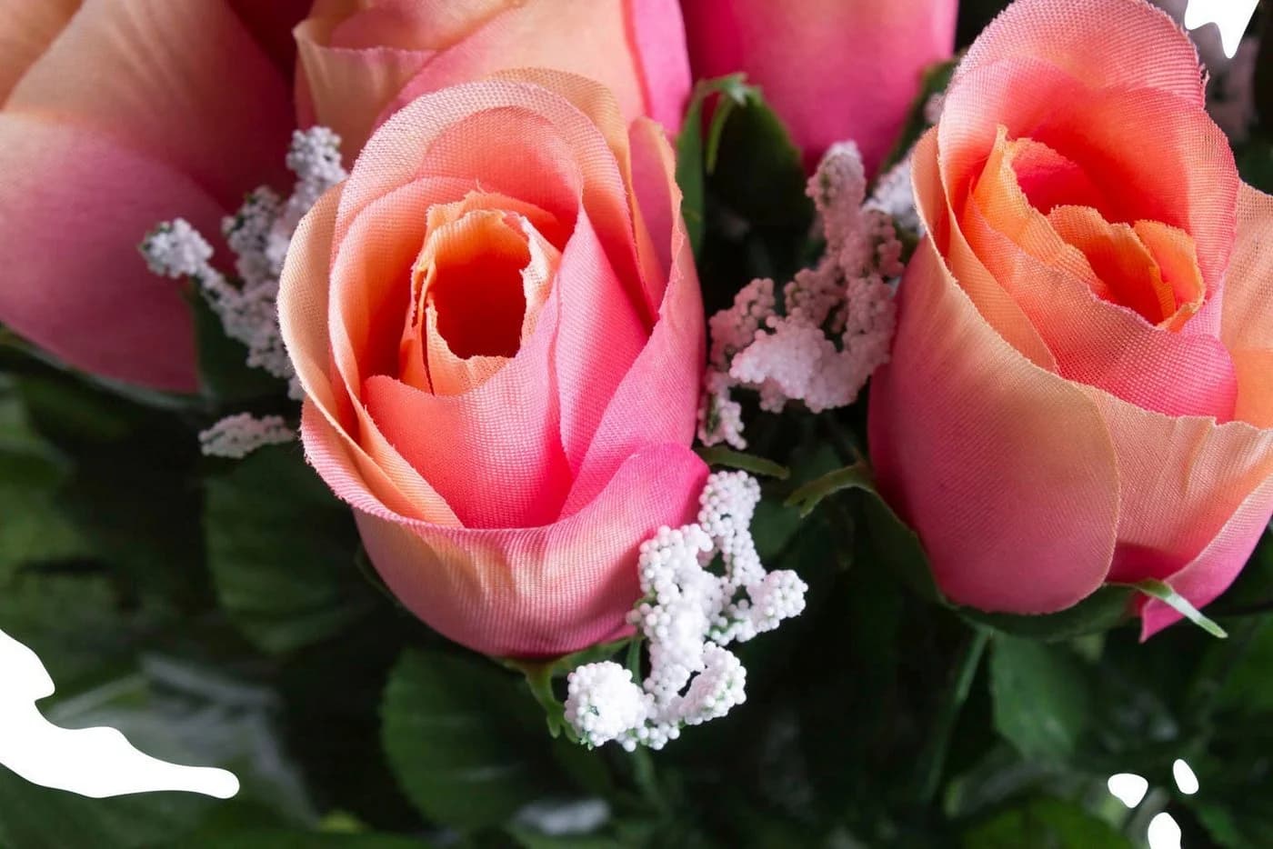 Botanic-Haus Kunstblume Rosenstrauß 36 Rosen Rosa - Bild 3