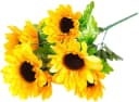 BOTANIC-HAUS Sonnenblumenbusch Kunstblume Gelb Bild 1