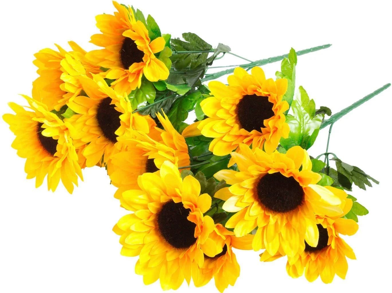 BOTANIC-HAUS Sonnenblumenbusch Kunstblume Gelb - Bild 2