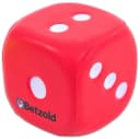 Betzold Lernspielzeug Augenwürfel 3 Stück Schaumstoff rot blau gelb Bild 4