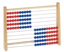 Betzold Schüler-Rechenrahmen ZR bis 100 – Lernhilfe für Mathematik rot/blau Bild 2