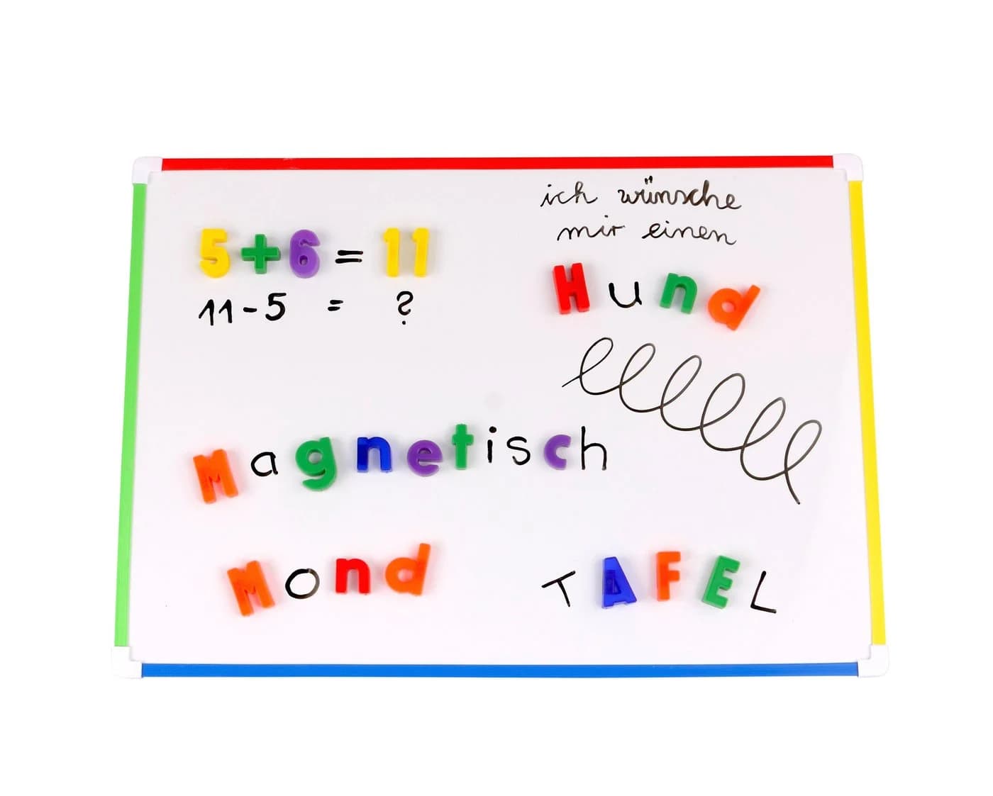 Betzold Kleines Whiteboard Bunt Magnetisch