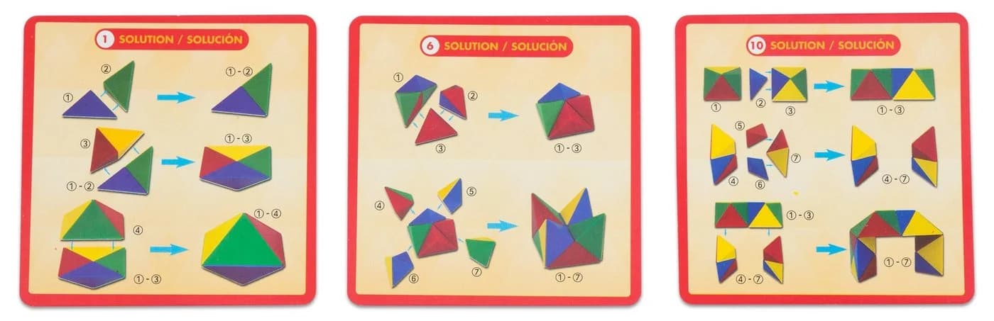 Betzold Magnetwürfel aus 24 farbigen Tetraedern - Lernspiel für Kinder - Bild 5