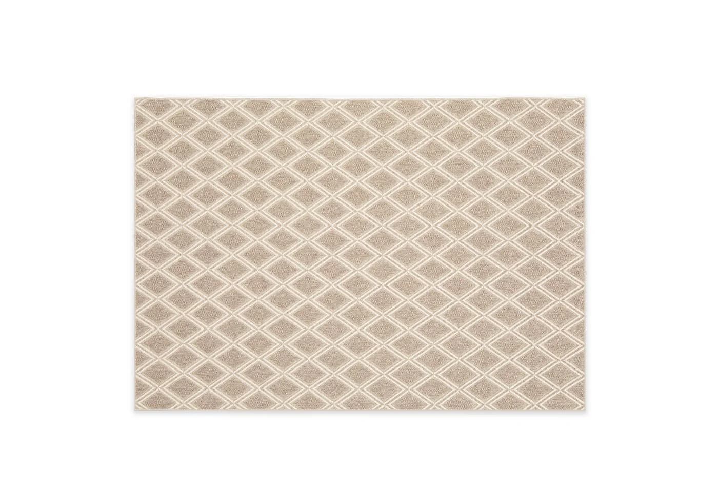 DomDeco Outdoorteppich UMAR Creme-Beige Wetterfest & UV-beständig - Bild 2