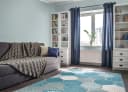 DomDeco Teppich Classic Hexagon Tiles M Blau In- und Outdoor Bild 3