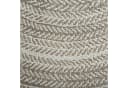 DomDeco Teppich Roundabout Rund Taupe In- & Outdoor Bild 4