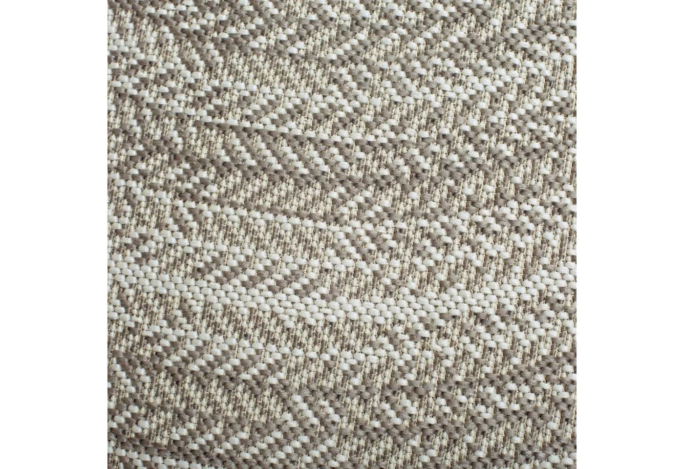 DomDeco Teppich Roundabout Rund Taupe In- & Outdoor - Bild 4