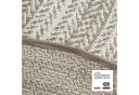DomDeco Teppich Roundabout Rund Taupe In- & Outdoor Bild 5
