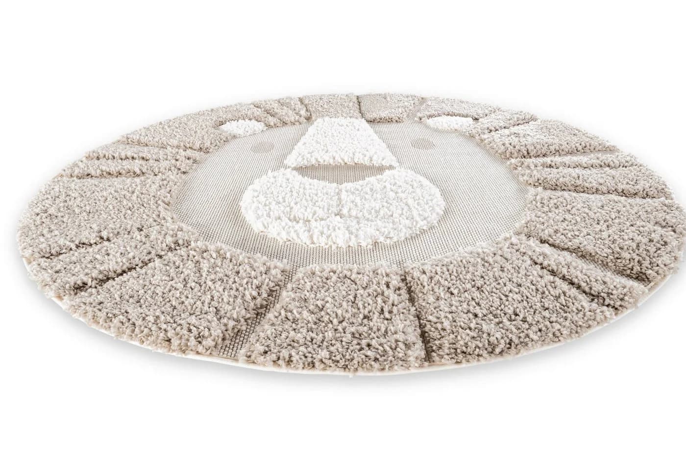 DomDeco Kinderteppich Rund 120cm Polypropylen