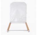CHILDHOME Babywippe aus Buche & Stahl Weiß 3D Mesh Bild 4