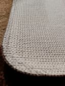 oKu-Tex Badematzen-Set Brize 2-teilig Braun Beige Gestreift Bild 4