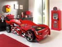VIPACK Kinderbett Night Speeder Rot Rennwagen Bild 2