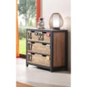 Vipack Kommode Alex 4 Schubladen Kiefer Beige Bild 1