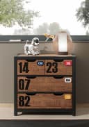 Vipack Kommode Alex 4 Schubladen Kiefer Beige Bild 2