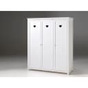 Vipack Kleiderschrank Amori Weiß 3-türig FSC-zertifiziert Bild 1