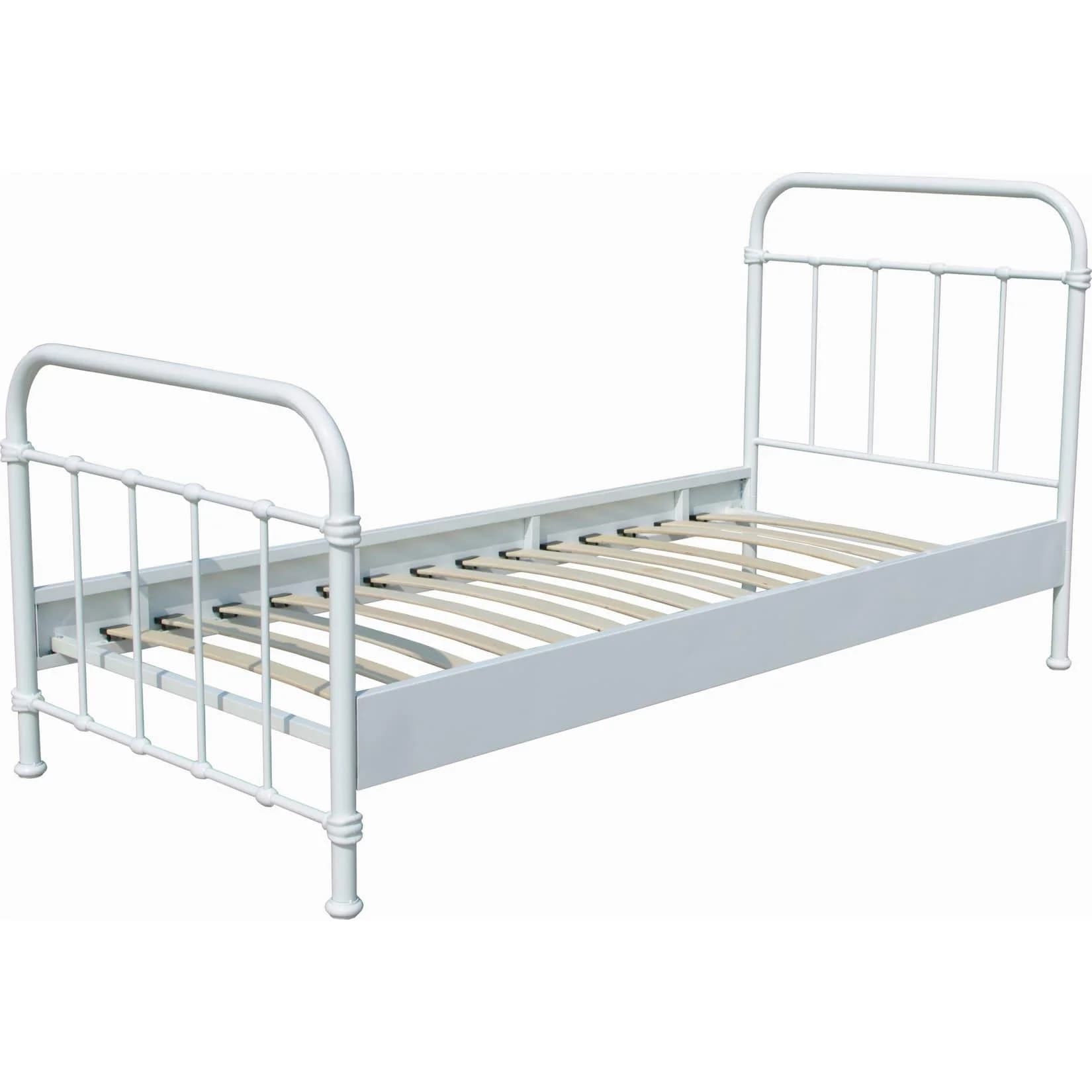 VIPACK Metallbett New York weiß 90x200 cm