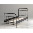 VIPACK Metallbett New York Schwarz 90x200 cm Bild 1